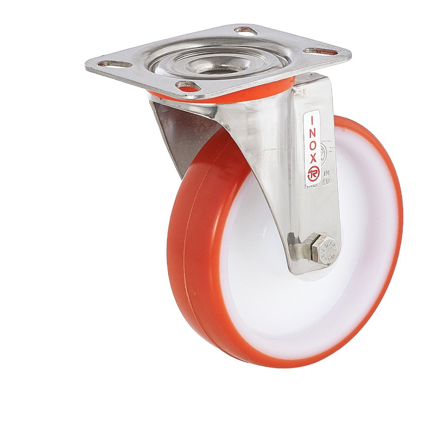Колесо Tellure Rota 604403 поворотное, Ø 125 мм, грузоподъемность 220 кг