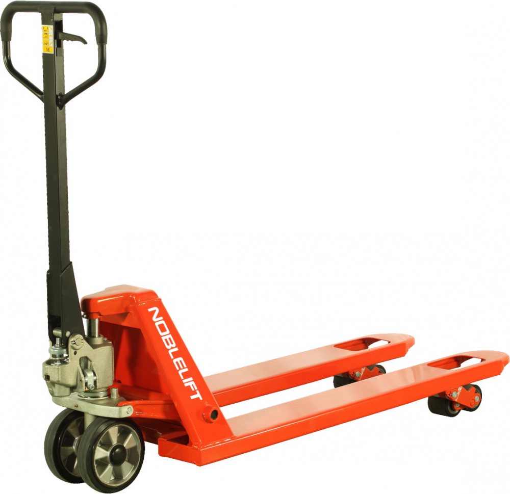 Гидравлическая тележка NOBLELIFT AC30 540x1000, PU+PU, tandem